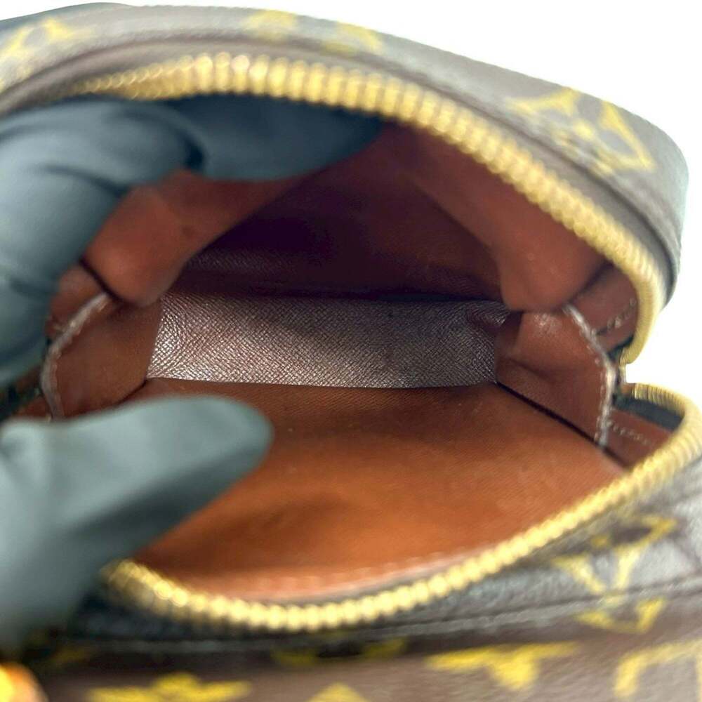 LOUIS VUITTON Authentic Brown Monogram Leather 2C Pochette Shoulder Bag - Picture 10 of 10
